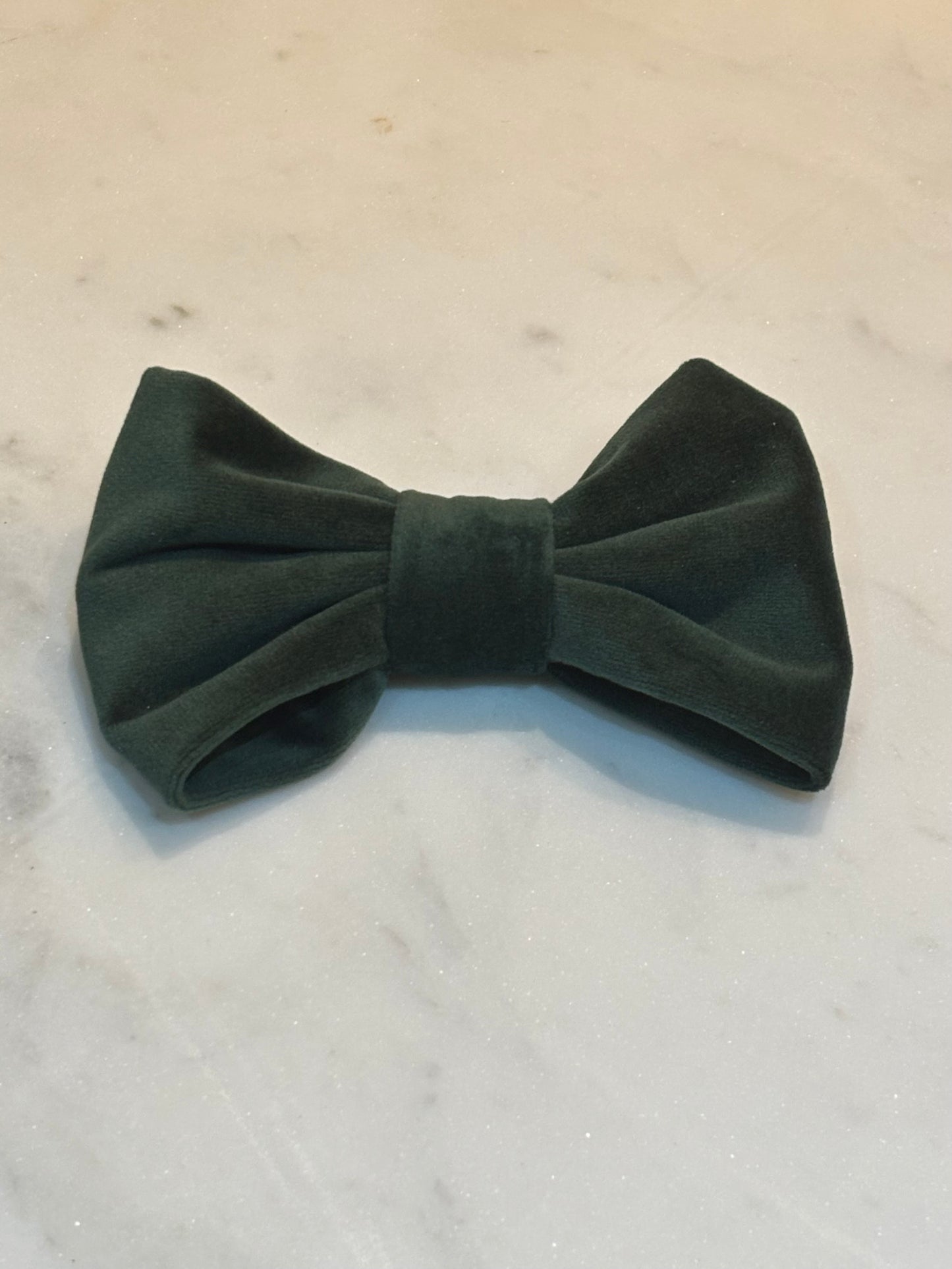 Emerald - Velvet Bow tie