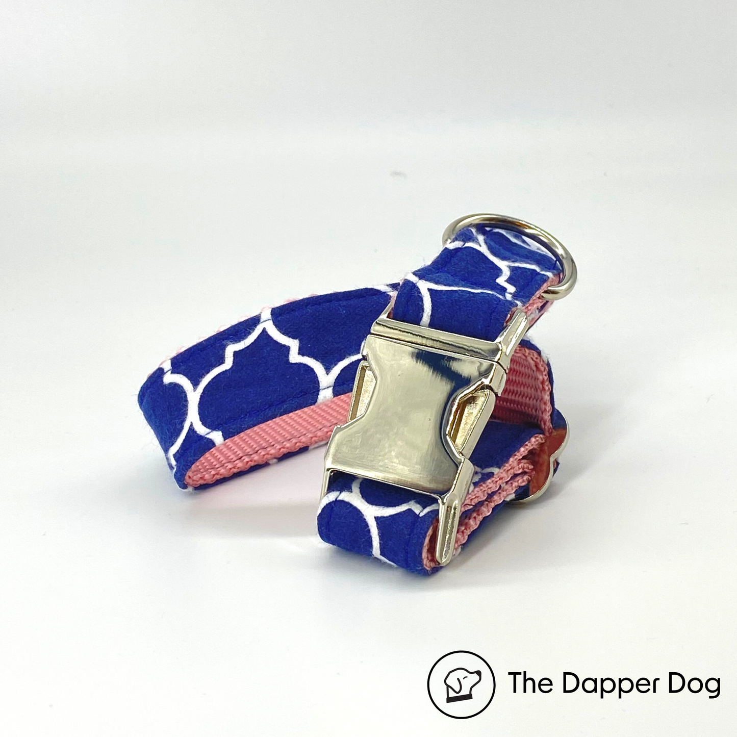 Noble Navy - Printed Dog Collar