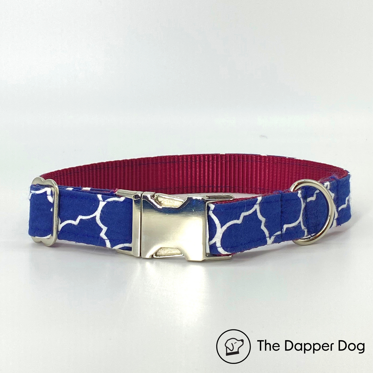 Noble Navy - Printed Dog Collar