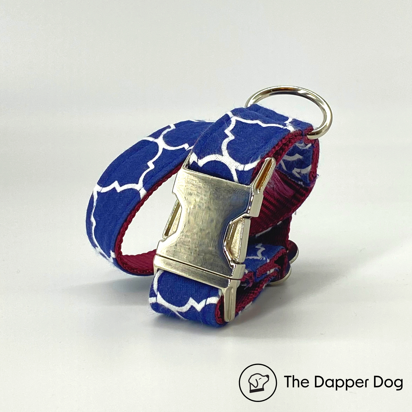 Noble Navy - Printed Dog Collar