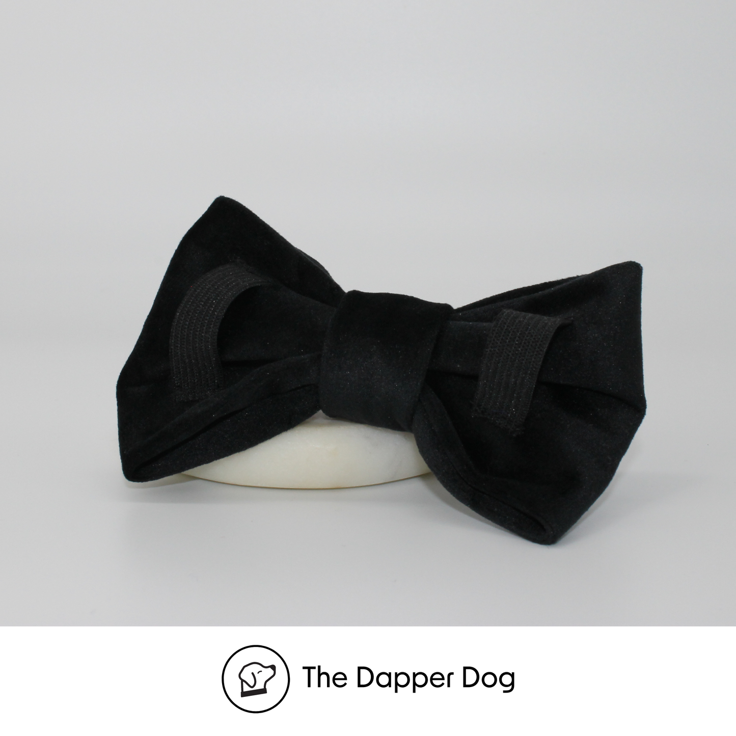 Onyx - Velvet Bow Tie