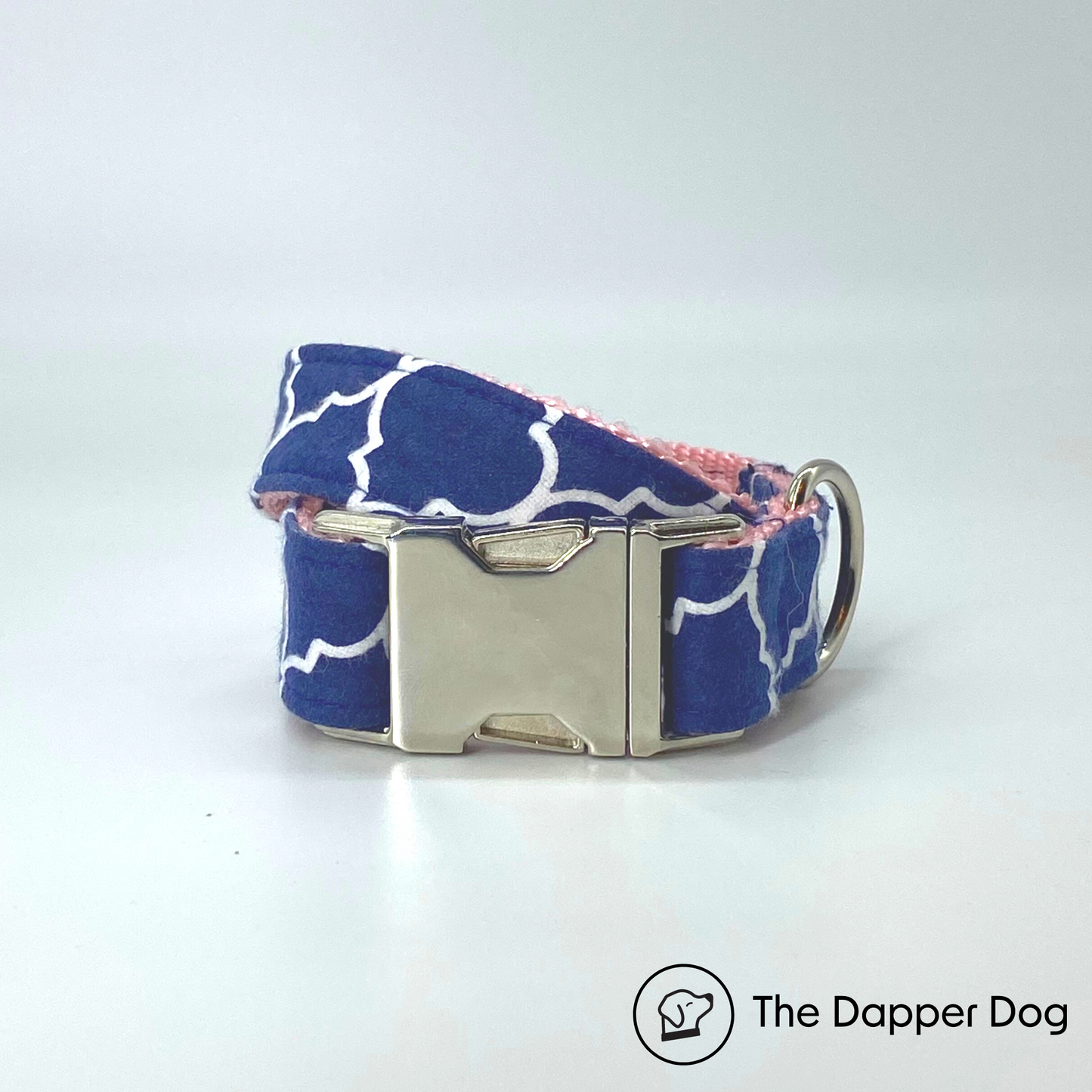 Noble Navy - Printed Dog Collar