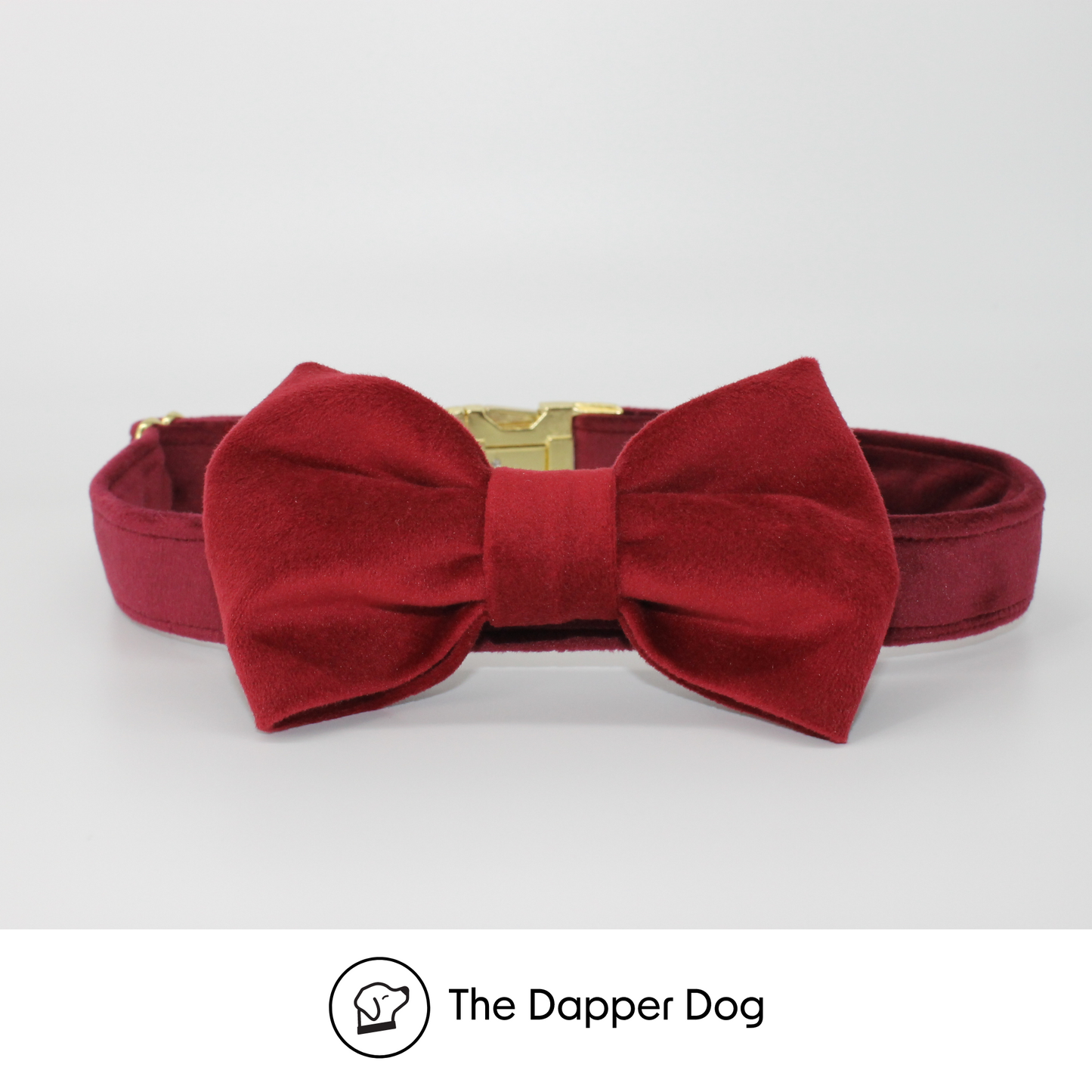 Ruby - Velvet Bow Tie