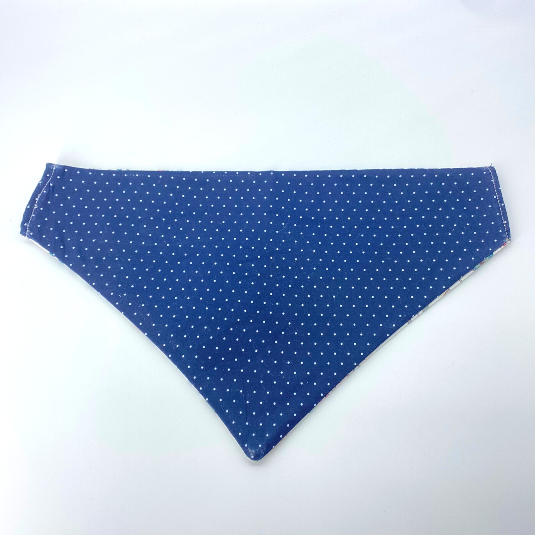 Polka & Rose - Reversible Bandana