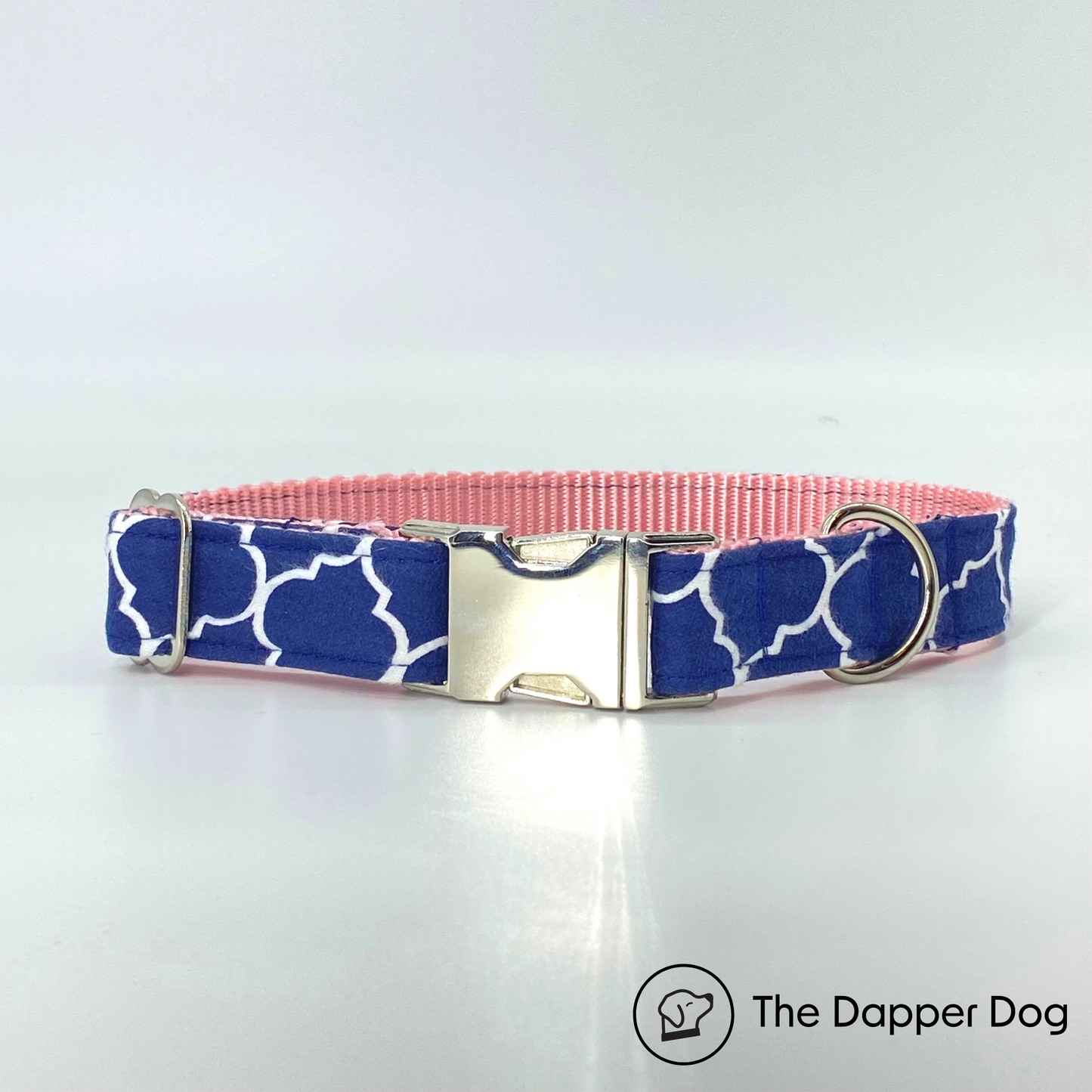 Noble Navy - Printed Dog Collar